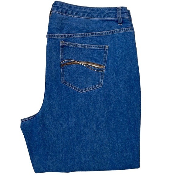 CJ Banks Denim - CJ Banks Jeans Stretch SZ 18W Medium Wash